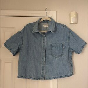 RISEN Denim Button Down Shirt